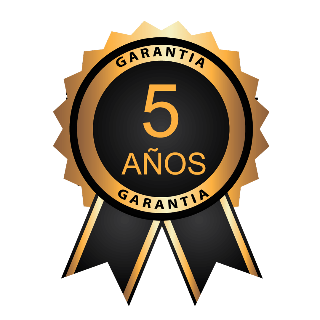 5 años de Garantia